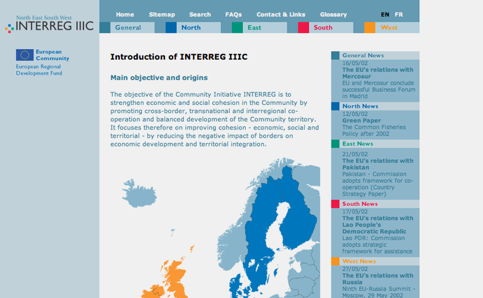 Interreg IIIC
