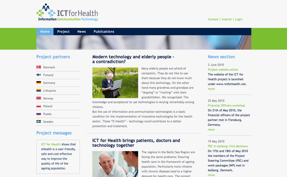 ICT for Health Web