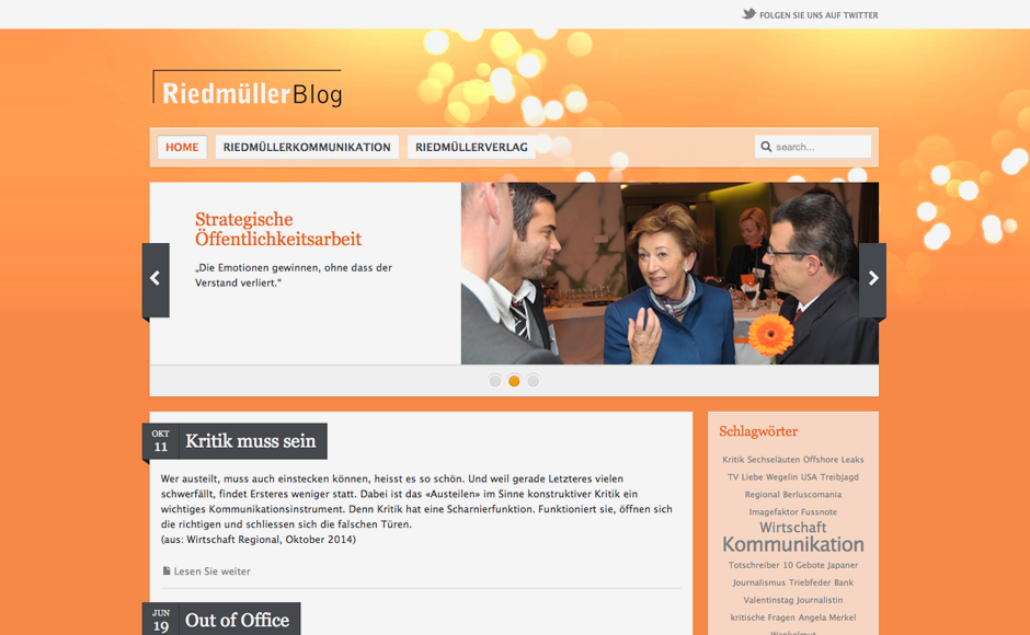 Riedmüller Blog